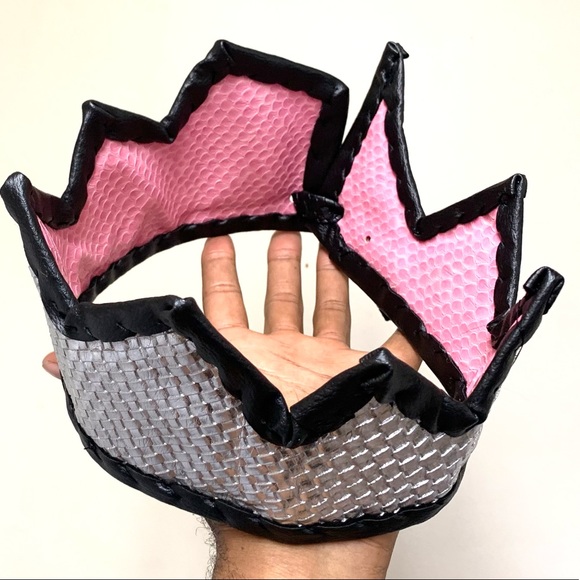 Pink & Silver Reversible Crown - Picture 2 of 5